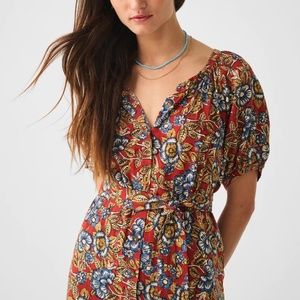 NWT Faherty Carmel Linen Dress